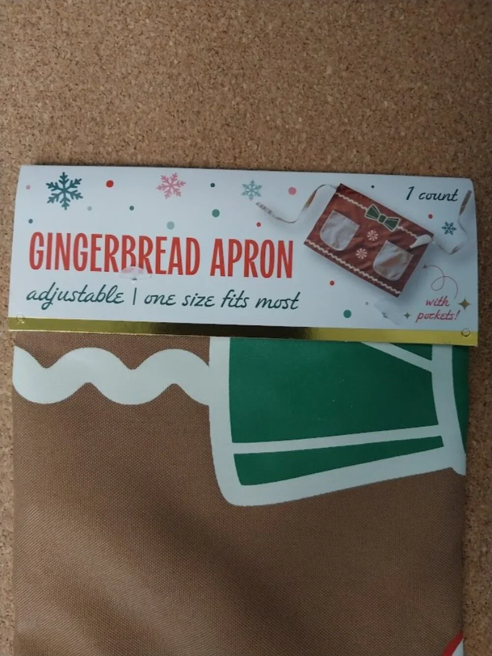 Gingerbread Apron